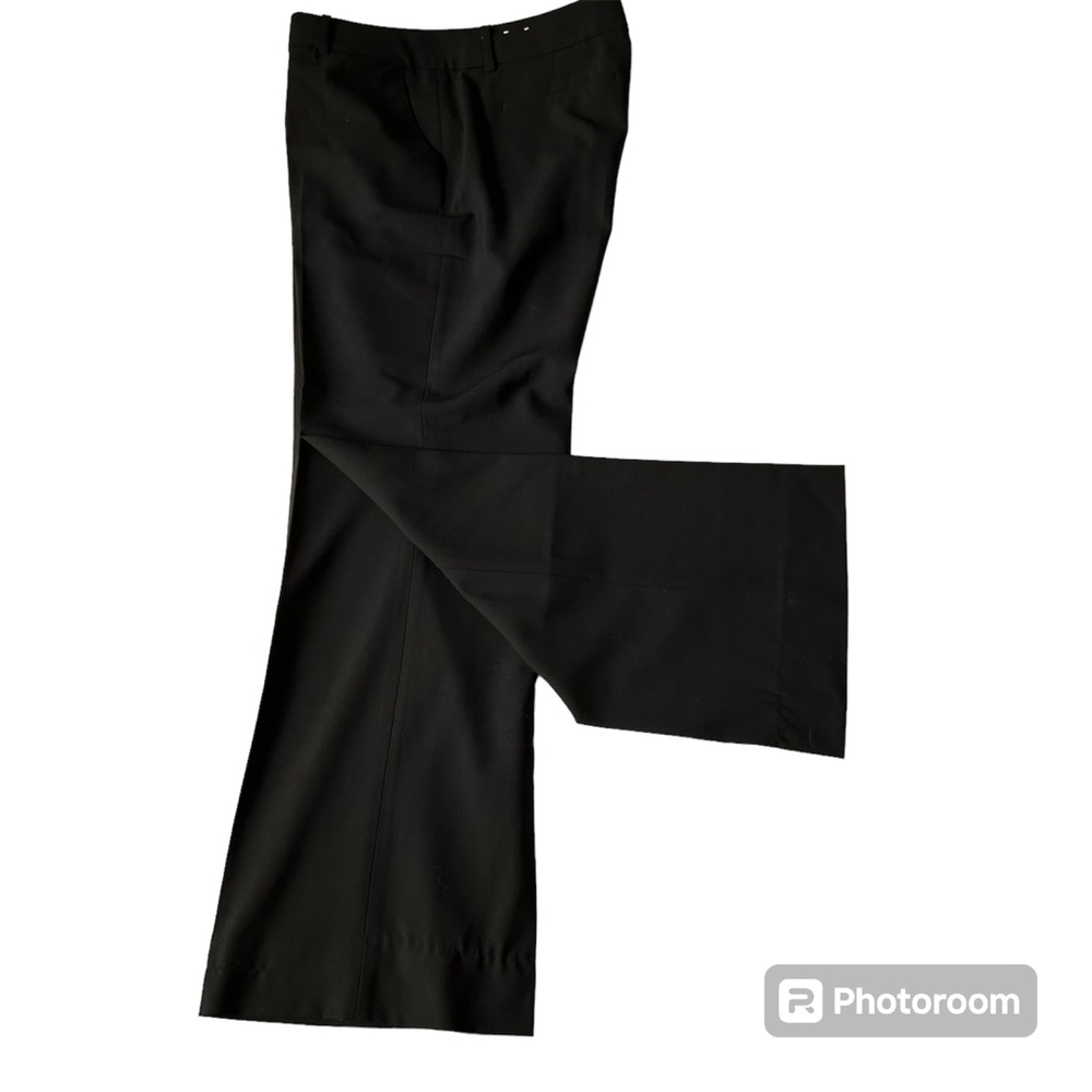 Anne Klein new without tags black slacks size 14p waist 38 inseam 31 48% wool